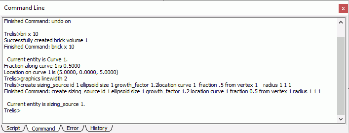 Command line output for creating a sizing_source