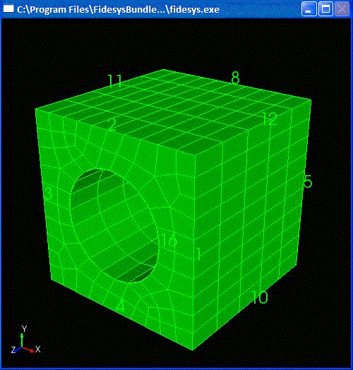View of Volume Mesh